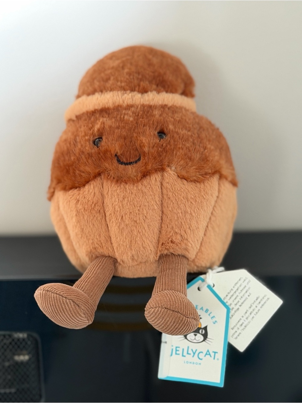 Jellycat Amuseables Brigitte Brioche Plush Toy NWT